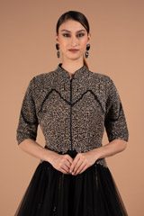 Black Taffeta GownDSC00701