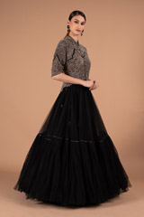 Black Taffeta GownDSC00704