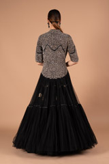 Black Taffeta GownDSC00707