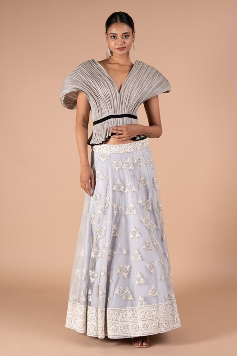 Bonning Fan Top With Skirt