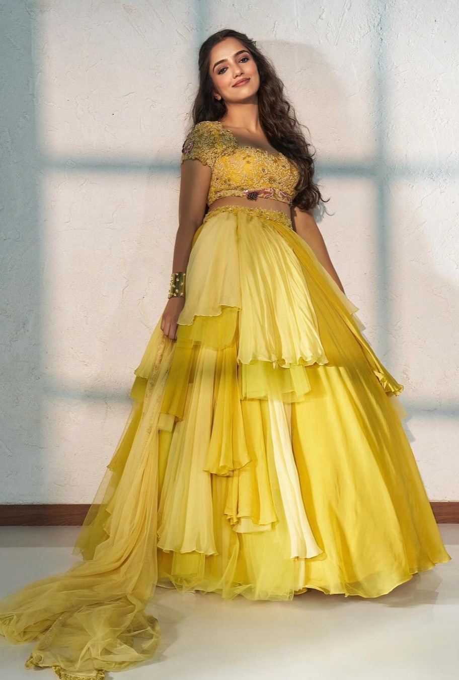 Yellow Lehenga set