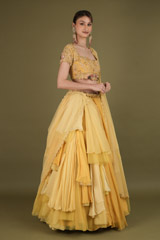 Yellow Lehenga setDSC02080