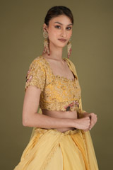 Yellow Lehenga setDSC02082