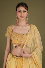 Yellow Lehenga setDSC02083