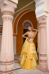 Yellow Lehenga setDSC04275