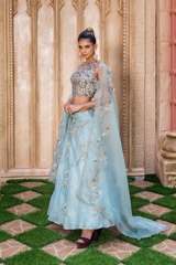Powder Blue Organza Lehenga Set_DSC6829-Edit