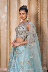 Powder Blue Organza Lehenga Set_DSC6831-Edit