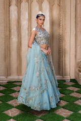 Powder Blue Organza Lehenga Set_DSC6840-Edit