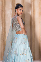 Powder Blue Organza Lehenga Set_DSC6886-Edit
