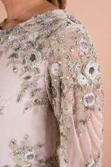 Grey Draped GownDSC06995