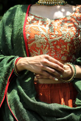 Orange Lehenga SetIMG_9005