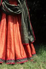 Orange Lehenga SetIMG_9010