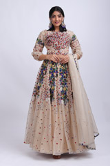 Cream Garden Lehenga SetIMG_8992