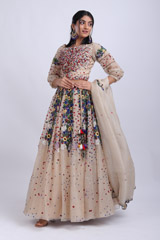 Cream Garden Lehenga SetIMG_8995