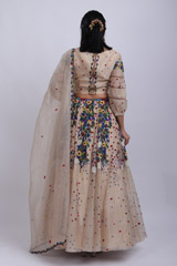 Cream Garden Lehenga SetIMG_9032