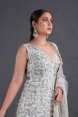 Mint Embroidered LehengaIMG_9308