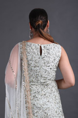 Mint Embroidered LehengaIMG_9312