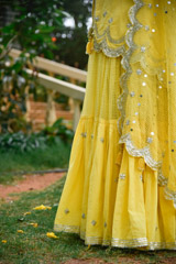 Yellow Gota Sequins Lehenga_DSC0181