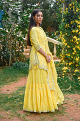 Yellow Gota Sequins Lehenga_DSC0189