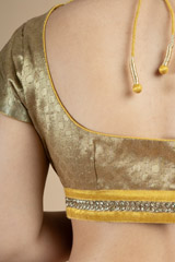 Golden Saree BlouseDSC09555