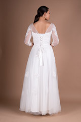 Illusion neck bead work bodice sillhouetteDSC05749