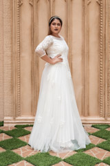 Illusion neck bead work bodice sillhouette_DSC0031-Edit