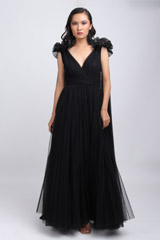Plunge V Neck Gown1545_video