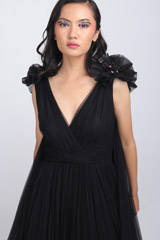 Plunge V Neck GownIMG_7232