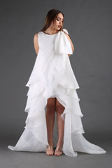 White Dress With A Bow