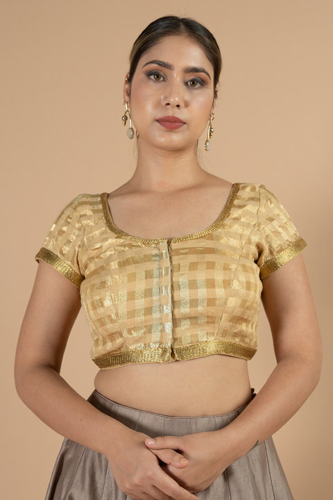 Silk Blend Saree Blouse