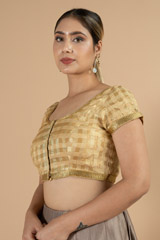 Silk Blend Saree BlouseDSC07212