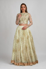 Mint Embroidered Top Bottom Set1565_video