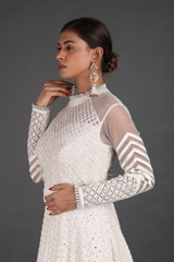 White Net Embellished GownIMG_1212