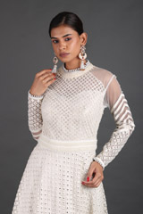 White Net Embellished GownIMG_1213