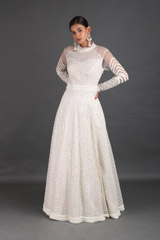 White Net Embellished GownIMG_1214