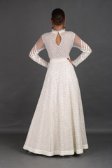 White Net Embellished GownIMG_1221