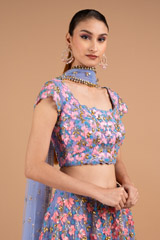 Serenity Net LehengaDSC02086