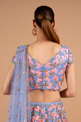 Serenity Net LehengaDSC02090