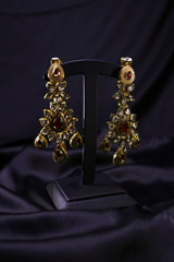 Kundan Red Stones Necklace SetIMG_9872