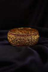 Gold Statement BanglesIMG_0107