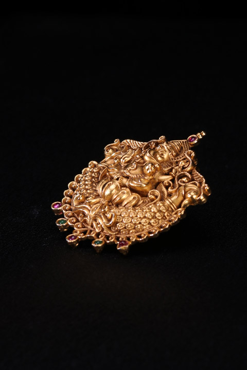 Golden Ganesh Ring