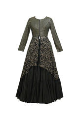 Black Embroidered Top Bottom SetIMG_9973EDITED