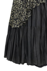 Black Embroidered Top Bottom SetIMG_9987EDITED