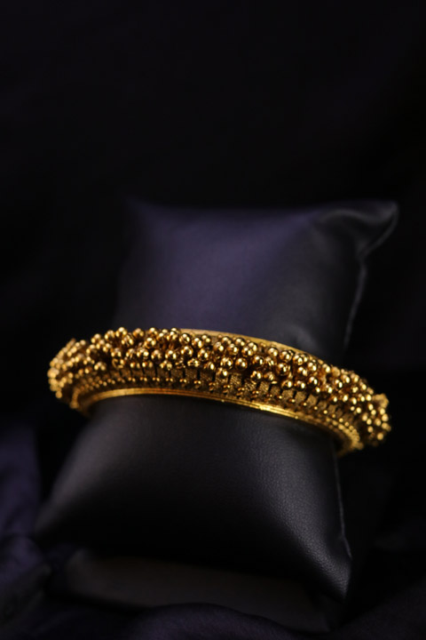 Golden Moti Bangles