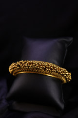 Golden Moti Bangles