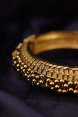 Golden Moti Bangles