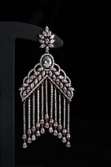 Stone Embedded EarringsIMG_0979
