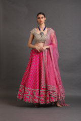 Magenta Zardosi Lehenga Set163_video