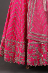 Magenta Zardosi Lehenga SetIMG_4368