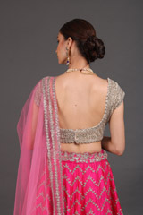 Magenta Zardosi Lehenga SetIMG_4373
